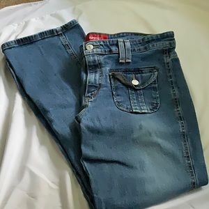 Super Low Levi’s Red Tag Blue Jeans Size Women Size 13M.